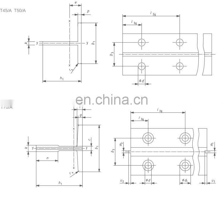 Dependable bonly elevator t140-1/b machined medical guide rail infusion