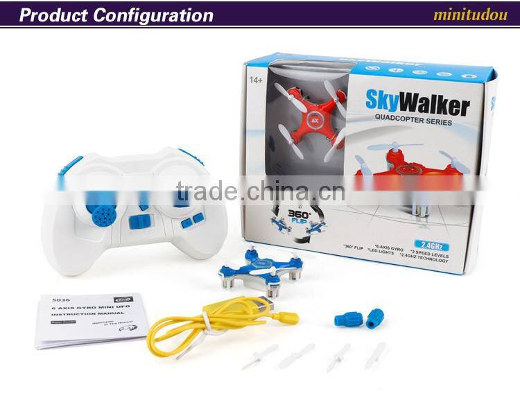 2015 Hot sale 4 ch 2.4 G 3D flip nano quadcopter r c helicopter with 6-Axis Gyro VS CX-10
