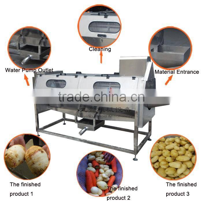 Full automatic potato processing machine