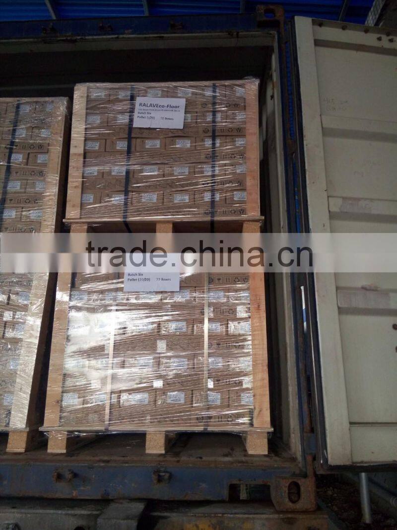 Waterproof Durable 5mm Interlock Click LVT PVC Vinyl Floor Carpet