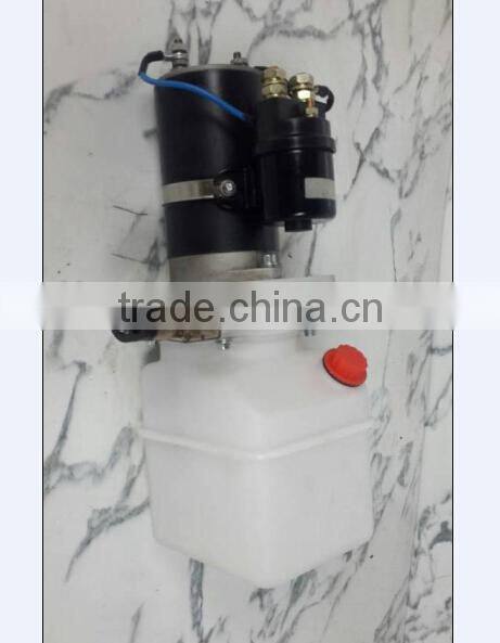 reversible hydraulic power pack for material handling equipment