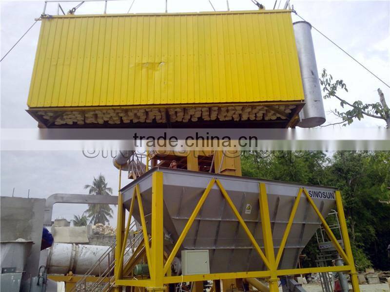 asphalt mixing plant dust collector