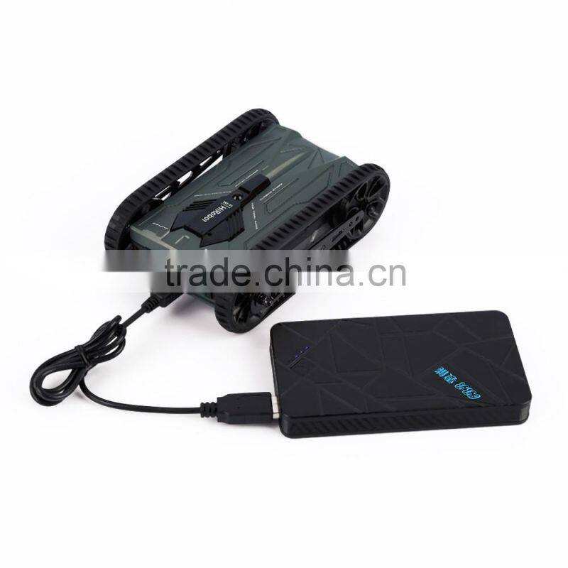 Gray Intelligent Household Security Robert Controlled By Smart Phone