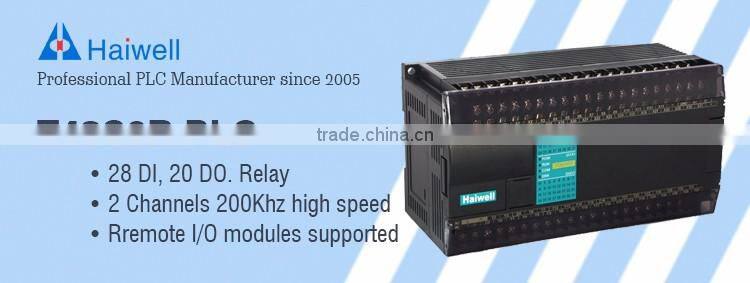 Haiwell T48S0R 48points PLC programmable logic controller with remote IO functions