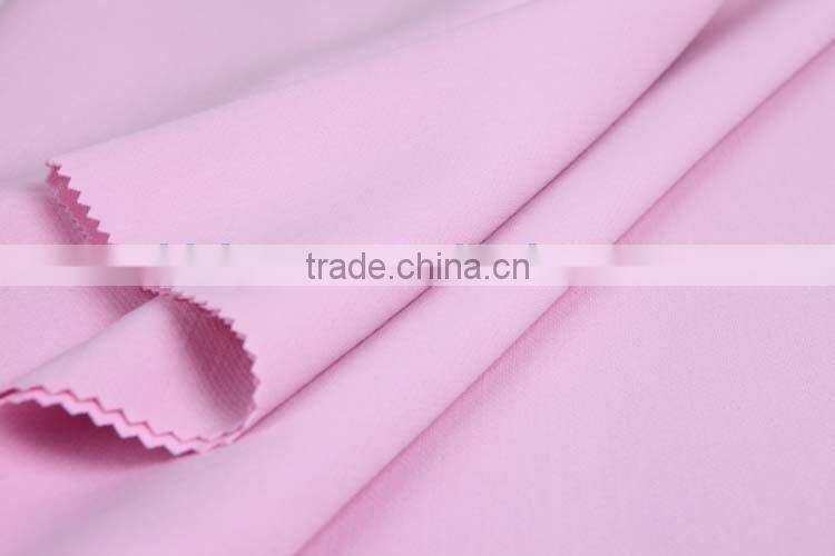 new style custom soft comfortable dress fabric TR twill fabric 72%Poly 24%Rayon 4%Spandex