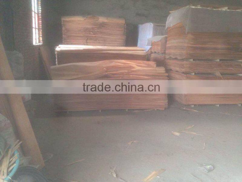 Small size popular Linyi factory hot selling AB Grade pencil cedar face veneer
