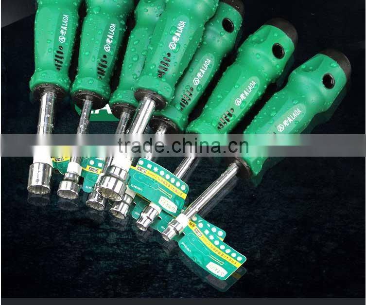 LAOA12 Angle Torx CR-V Mulction Socket Screwdriver Rubber Handle Screw Driver tool Arbor hardening Antislip Metal For Hex Screw