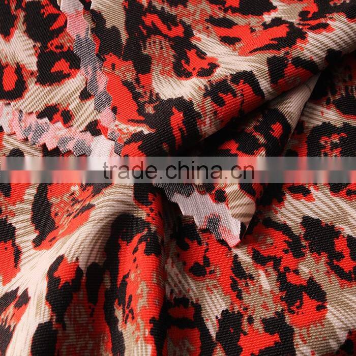 DTY textiles digital printed polyester spandex fabric with Oeko-Tex Standard 100 Certification