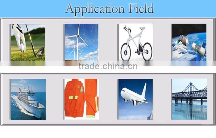 2016 newest carbon fiberglass mixed fiber fabric customized style