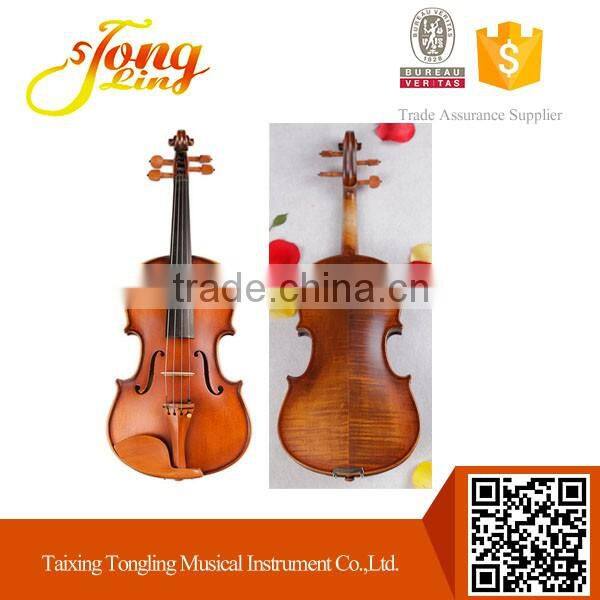 ( TL003-2) China Rich Experience Student Matte Violin Factory Violin Manufacture
