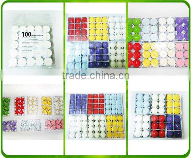 Candle White Scented Smokeless Pillar Candle