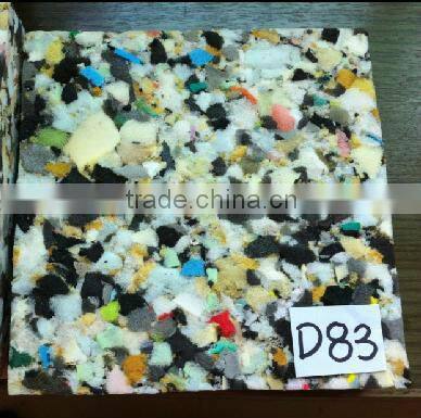Quality PU rebond foam/ bra scrap rebond foam/ foam mattress/pure white