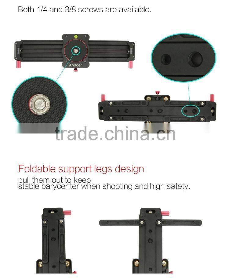 Professional factory directly high quality aluminium alloy mini slider parallax for photography video shooting
