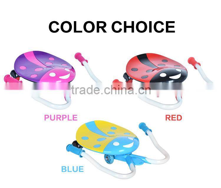 Hot Sale ABS Plastic Lady beetle Electric Ride On Car for kids