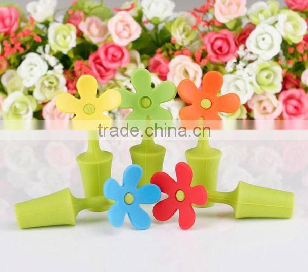 Wholesale reusable colored safety cork stopper silicone