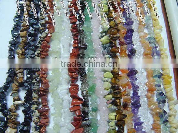 Natural stone amethyst chips jewelry beads