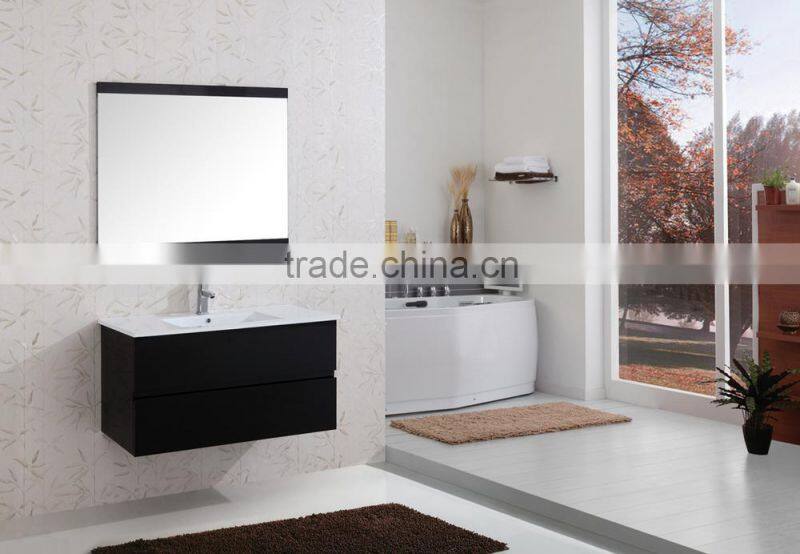 PVC bathroom vanity cabinet corner cabinet DM18-c35w