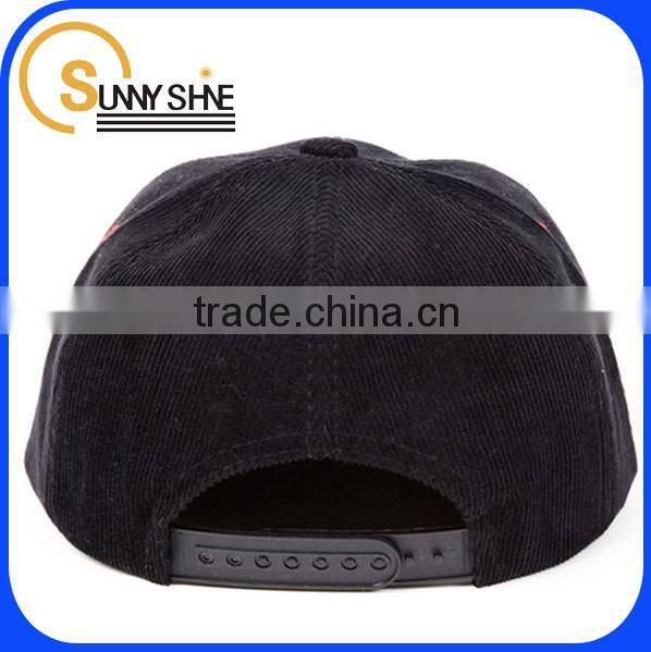 5 panel blank nylon rope snapback cap