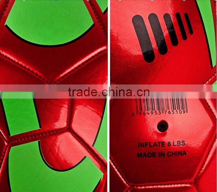PVC machine-sewn custom soccer balls