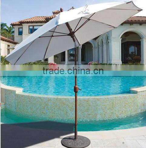 Gunagzhou promotion custom 420T oxford garden umbrellas for sun