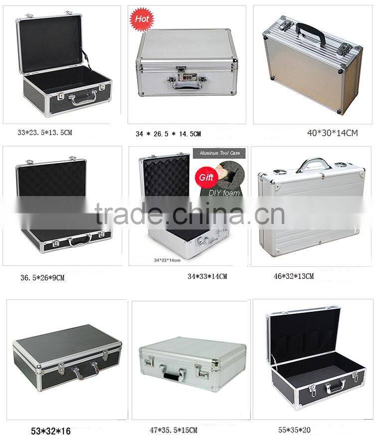 Portable Aluminum LED Demo Case-Light Bulbs Tester Test/Display Case W/ Pulleys