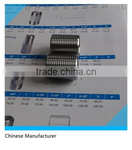 Homebrewing Hardware! 1/2" BSP Parallel Nipple 50mm Long