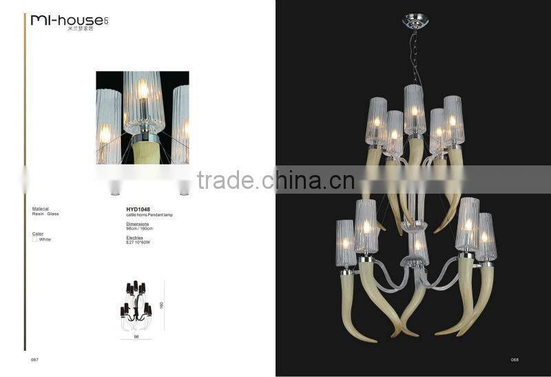 China chandelier/large pendant light for indoor
