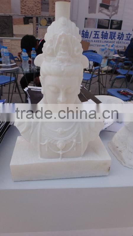 cnc stone engraving machine 4 axis for Cylinder