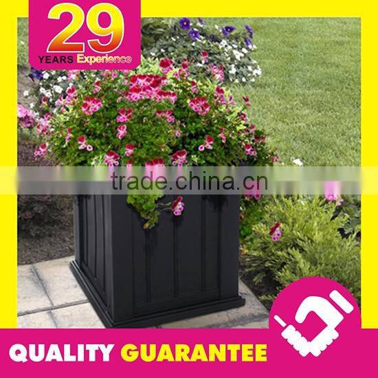 Weathering Steel Cube Planter Corten Steel Planter Customized