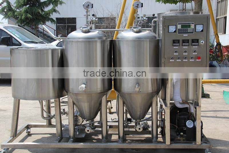 China 50l all in one beer saccharifying system,small mashing tun , home brew equipment for sale