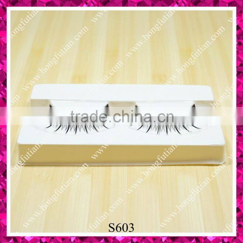 Wholesale price silk false eyelashes with private label