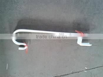 white small metal shepherd hook