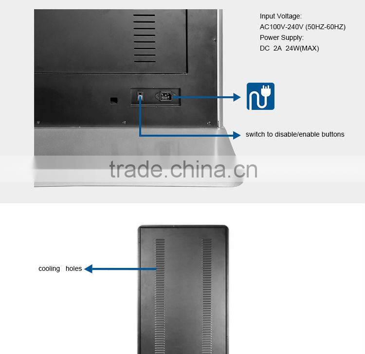 55inch Flintstone apple shape lcd monitor, lcd advertising player, floor standing advertising LCD digital signage
