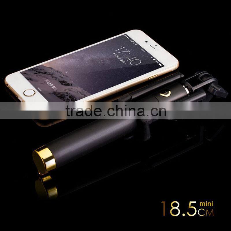 Extendable selfie bluetooth monopod, selfie stick with bluetooth shutter button