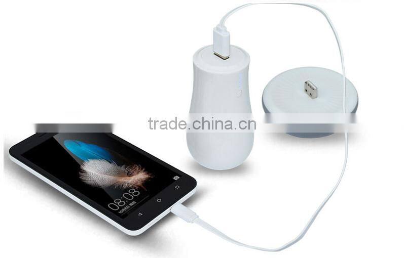 smart LED energy saving best mushroom power bank 8000mah