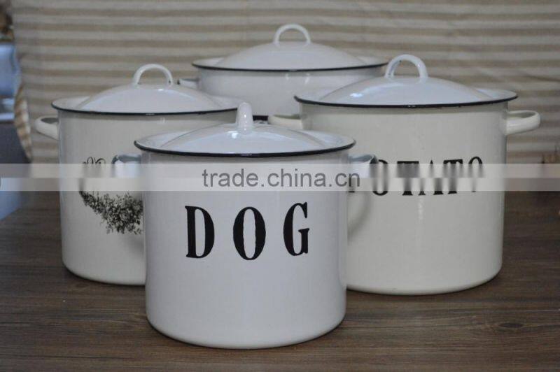 8024 Cooking pot,enamel ceramic pot