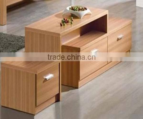 Hot Sale Family practical cheap MDF TV stand in 2015