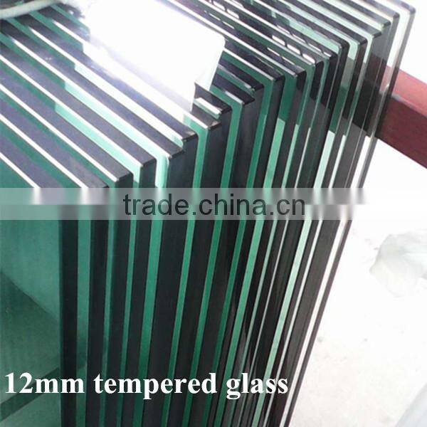 china manufacturer tempered glass for balcony railings glass cut to size