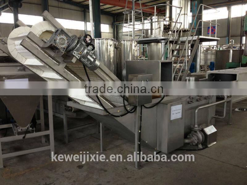 MZJ brush impurity removing washing machine of leaf vegetables