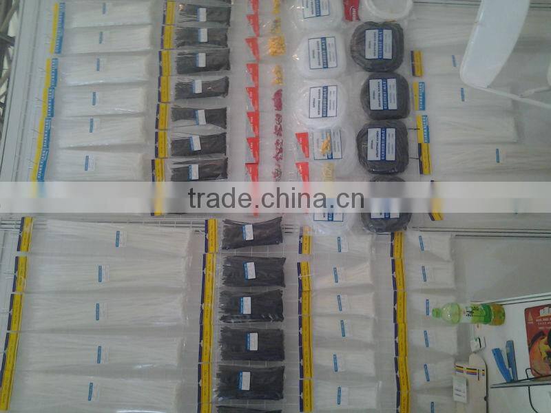 Directly sales 5*200 Mountable Head Nylon Cable Ties (UL certificate)