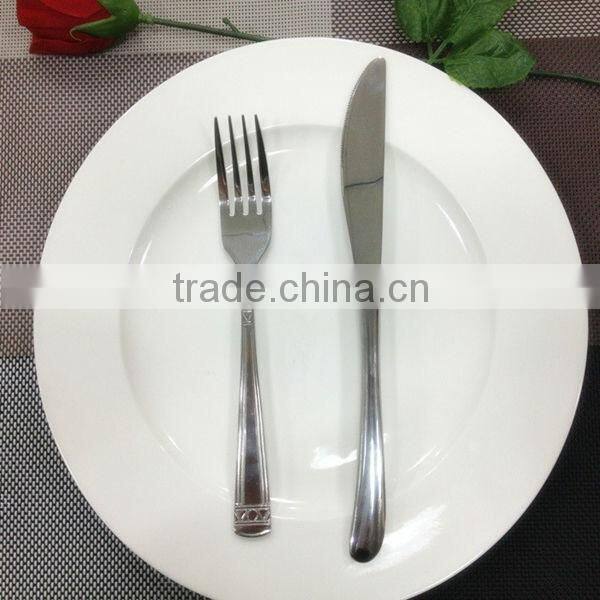 white bone china ceramic plates