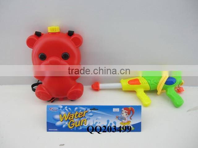 Plastic kids backpack water gun