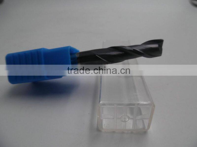 high quality 10mm cutting dia 4 flutes HRC60 small china end mill cutter