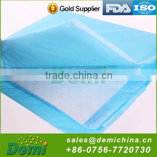 Factory directly sale safety grade waterproof dog pee pad