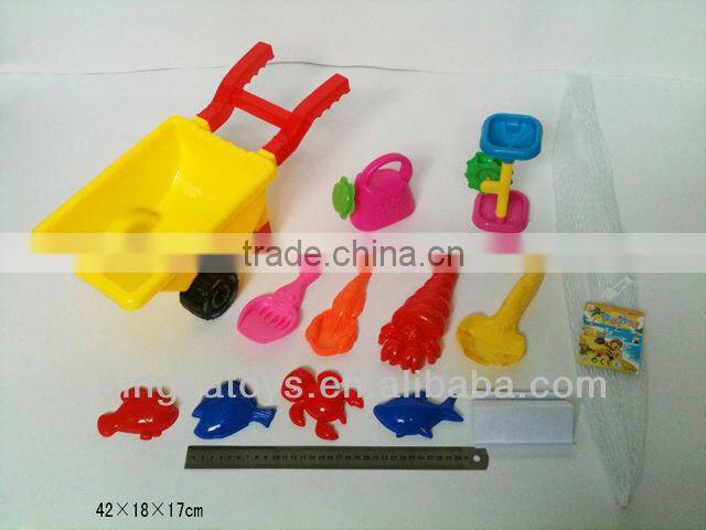 Summer beach set baby toy ( van, fork, shovel...)