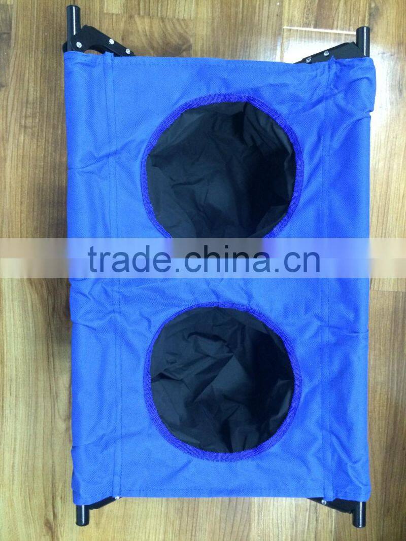 foldable dog travel diner travel pet food water bowl