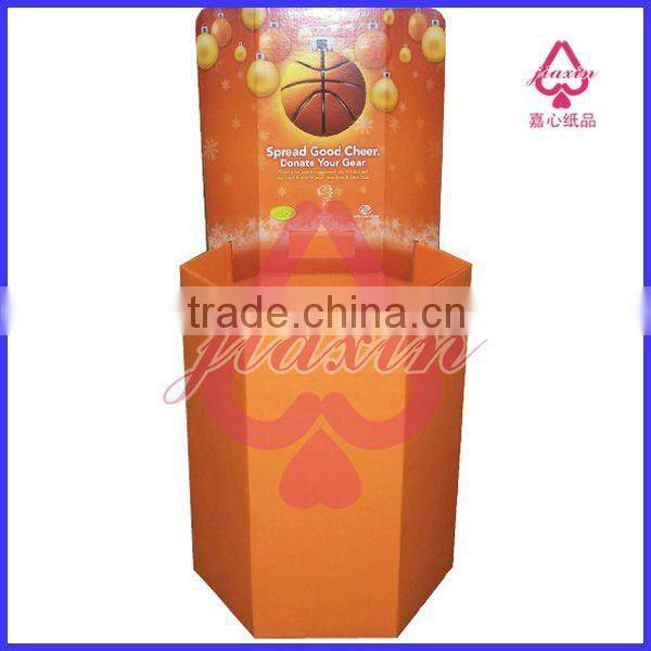 supermarket paper dump bin display unit/stand