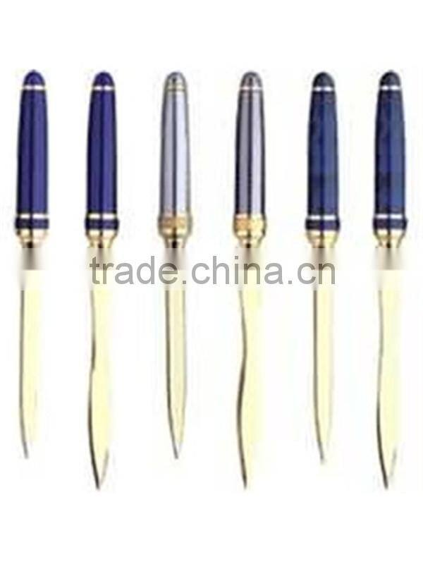 OEM Customized Logo Heavy Metal Letter Opener Knife