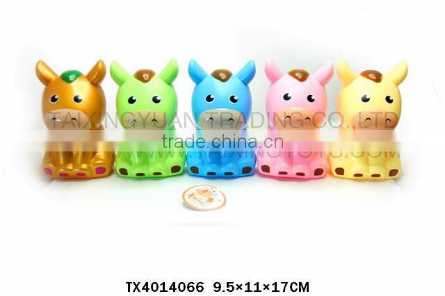 2014 Cartoon Horse Money Box for kids gift