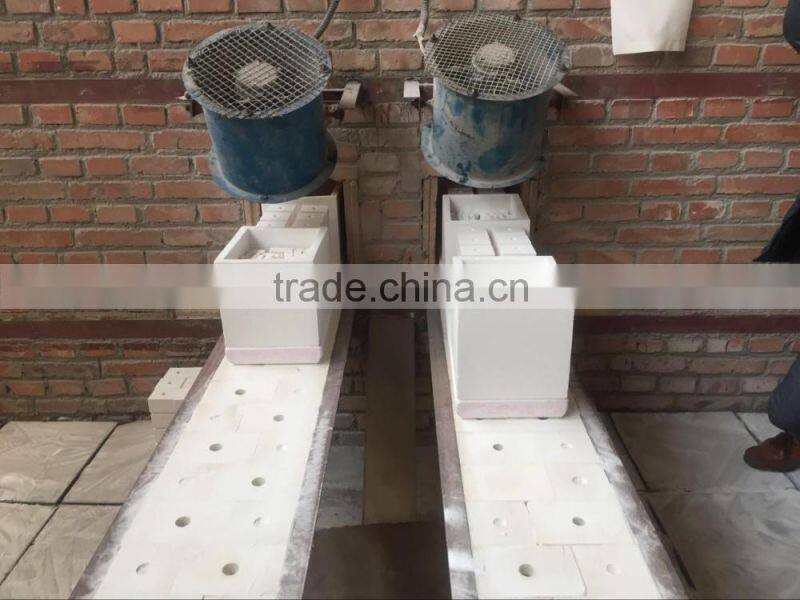 Ceramic liner high alumina pipeline brick